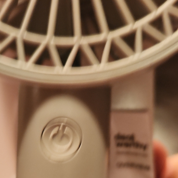 Gray Handheld Fan - Picture 6 of 7